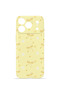 iPhone 17 Pro Vorian Camera Protective Case, Butter Yellow, with Daisy Bows.