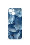 iPhone 15 Plus Vorian Camera-Protected Case, Blue Hydrangea Design.