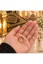24-Piece Set of Anturaj Zircon Stone Women's Rings - Ideal as a Gift for Hajj, Umrah, and Mevlüt. - 2