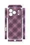 iPhone 18 Pro Max Vorian Camera Protective Case, Lilac Smoke Plaid. - 2