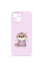 iPhone 14 Vorian Mika Camera Protective Case, Pink Hamster.