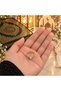 24-Piece Set of Anturaj Zircon Stone Women's Rings - Ideal as a Gift for Hajj, Umrah, and Mevlüt. - 3