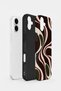 غطاء هاتف iPhone 16 Vorian بتصميم مزدوج الطبقات ونمط "إسبريسو فلو". - 3