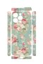 iPhone 15 Pro Vorian Camera Protective Case, Mint Pink Rose. - 2