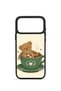 iPhone 17 Pro Max Vorian Black Hole Case, Green Cup with Bear Design. - 2