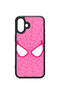 iPhone 16 Plus Vorian Black Hole Case, Pink Spider Mask. - 2