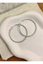 Spiral Light Silver Earrings - 2