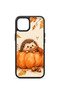 iPhone 14 Plus Vorian Black Hole Case, Pumpkin with Hedgehog. - 2