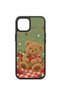iPhone 14 Plus Vorian Black Hole Case, Featuring a Picnic Bear on a Green Background. - 2