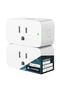 مقبس ذكي من ماتر، يعمل مع Apple Home وSiri وAlexa وGoogle Home وSmartThings وSmart Outlet