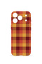 iPhone 18 Pro Max Vorian Mika Camera Protective Case, Tile Mustard Plaid.