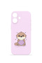 iPhone 16 Plus Vorian Mika Camera Protective Case, Pink Hamster.