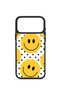 iPhone 17 Pro Max Vorian Black Hole Case with Yellow Smile Dot Pattern. - 2
