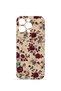 iPhone 13 Pro Max Vorian Camera Protective Case, Burgundy Botanical Design.
