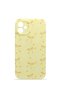 iPhone 11 Vorian Camera Protective Case, Butter Yellow, with Daisy Bows.