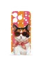 iPhone 18 Pro Max Vorian Mika Camera Protective Case, Orange, Retro Cat Design.