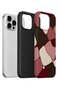 iPhone 13 Pro Vorian Double-Layer Wine Mosaic Case - 3
