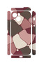 iPhone 14 Vorian Mika Camera Protective Case, Wine Mosaic. - 2