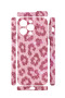 iPhone 13 Pro Max Vorian Camera Protective Case, Pink Leopard Print. - 2
