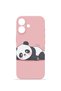 iPhone 16 Plus Vorian Mika Camera Protective Case, Sleepy Panda Design.