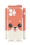 iPhone 14 Pro Max Vorian Camera Protective Case, Peach Puppy Design. - 2