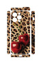 iPhone 14 Pro Vorian Camera Protective Case, Leopard Cherry Design. - 2