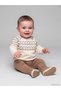 Rmz Gi̇yi̇m Farkiyla Embroidered Baby Boy Knitwear Set