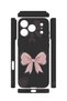 iPhone 17 Pro Vorian Camera Protective Case, Night Pink Bow. - 2