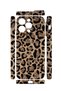 iPhone 14 Pro Max Vorian Camera Protective Case with Glittery Leopard Print. - 2