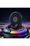 حامل شاحن سيارة لاسلكي يدور 360 درجة مع إضاءة RGB - 2