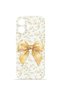 iPhone 16 Plus Vorian Camera Protective Case with Gold Floral Bow