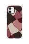 iPhone 12 Vorian Double-Layer Wine Mosaic Case