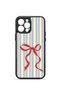 iPhone 13 Pro Max Vorian Black Hole Case, Tied Stripe Design. - 2