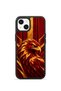 iPhone 15 Plus Vorian Black Hole Case, Red Gold Eagle.