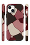 iPhone 15 Vorian Magsafe Dual-Layer Wine Mosaic Case - 2