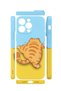 iPhone 13 Pro Max Vorian Camera Protective Case, Sleepy Orange Cat Design. - 2
