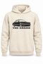 Bmw the Shark Classic Coupe Dtg Printed Hoodie, No Pockets.