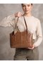Original Women's Stylish Leather-Look Adjustable Strap Handbag and Shoulder Bag. Size: 43X29 Cm. Rc8020.