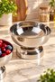 Elsa 4-Piece Stainless Steel Serving Bowl Set with Legs, 9 Cm, for Breakfast and Dessert Presentation. - 3
