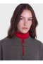 Rmz Gi̇yi̇m Farkiyla Women's Cardigan with Stand Collar and Chinese Buttons. - 3