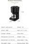 Coffee makers Drip Coffee Machine Home Automatic Coffee Maker Drip Filter Insulation American Tea Of - 2