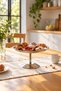 Platinum Steel Serving Stand with Legs for Cakes, Pastries, Cookies, and Desserts. - 2