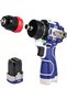 2-in-1 High Power Lithium Drill & Electric Screwdriver, Brushless Motor Multi-Function Power Tool, E - 2