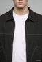 Regular Fit Shirt Collar Contrast Stitched Zipper Jacket I0923Ax26Wn - 7