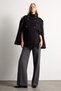 A-Line, High-Neck, Metal-Buttoned Cape Coat I2835Ax26Wn - 2