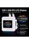 مبرد سائل للمعالج المركزي FW SE 360 ARGB أبيض V2 AIO، مشعاع بحجم 360 مم مع شاشة LCD قابلة للتخصيص، Daisy-C - 3