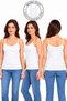 Women's Lycra Bamboo String Strap 2-Piece Tank Top - 4