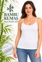 Women's Lycra Bamboo String Strap 2-Piece Tank Top