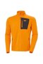 Men's Orange Block Fullzip Fleece Jacket - 4