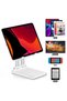 Tablet Holder Dual Tube Foldable Adjustable Multi-Angle Universal Tablet Holder Extremely Stable (Pe - 3
